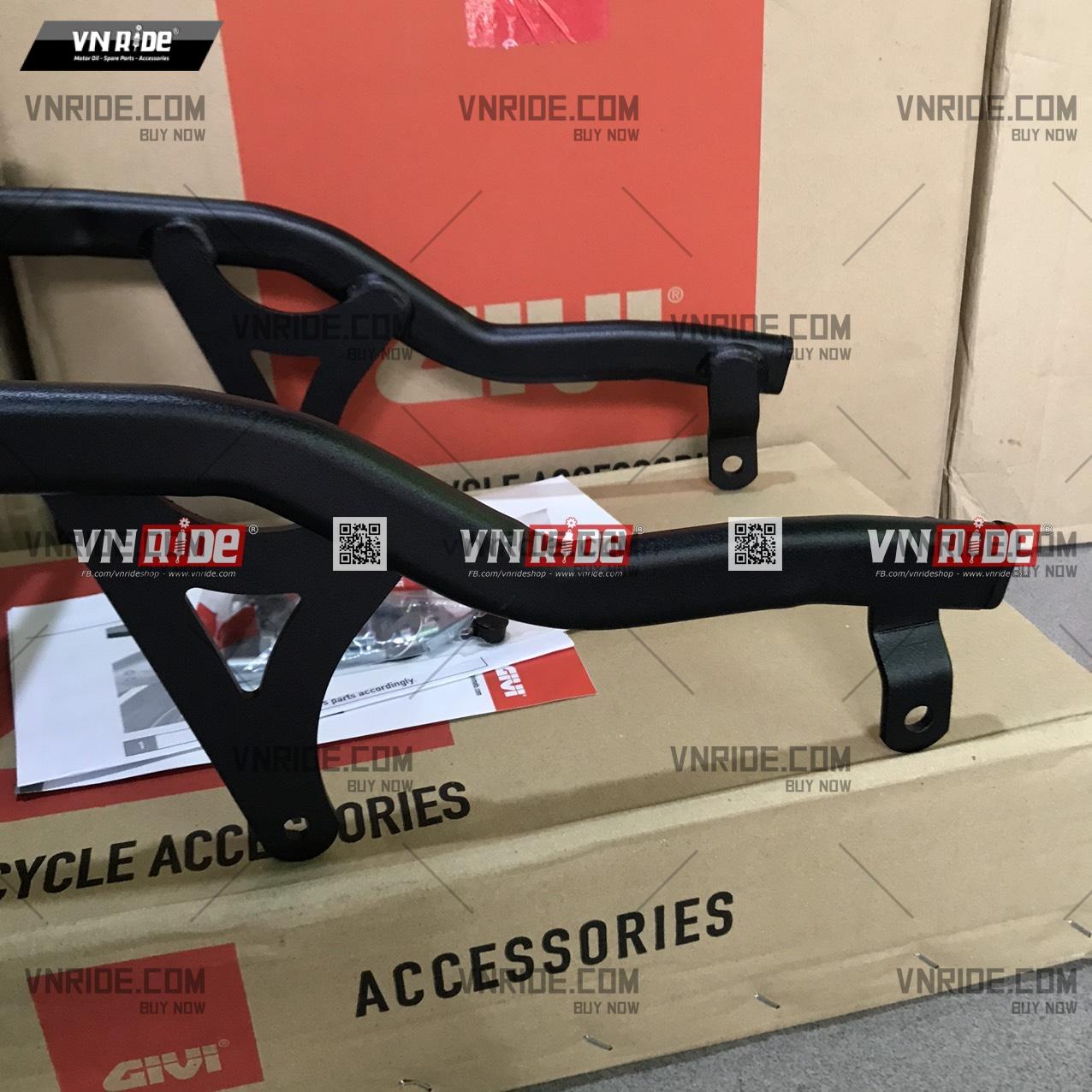 BAGA SAU GIVI Vulcan S 650 4115FZ-MY (Shop hỗ trợ tùy chỉnh lắp đặt cho Rebel 300-500 / Shadow / VTX / Các dòng xe Cruiser) + ĐẾ THÙNG M5M (Cảng sau – Kệ sau) BAGA SAU GIVI Vulcan S 650 4115FZ-MY (Shop hỗ trợ tùy chỉnh lắp đặt cho Rebel 300-500 / Shadow / VTX / Các dòng xe Cruiser) + ĐẾ THÙNG M5M (Cảng sau – Kệ sau)