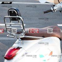 Baga sau mạ crom độ VESPA GTS 300 (Cảng sau – Kệ sau)
