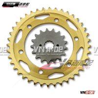 Bộ nhông trước và nhông sau Hayabusa 1300 date 99-07