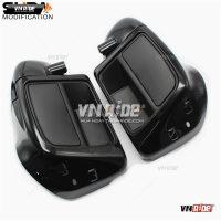 Cặp cốp chống đổ cho Harley Road King date 14-18 (đen bóng / đen mờ)