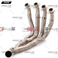 Cổ pô full TITAN 4-2-1 YZF R6 bỏ bầu date 06-17 (có lỗ bắt cảm biển)