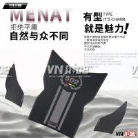 Combo dán bình xăng và chống trượt bình xăng NIGHTCAT Benelli 502C