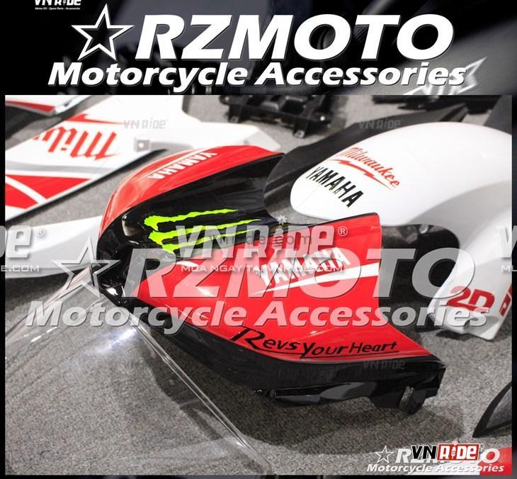 Dàn áo R6 date 06 07 (đã sơn Airbrush) (tùy chọn màu)