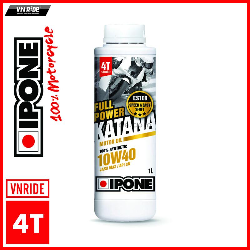 Dầu nhớt IPONE FULL POWER KATANA 10W40 (SPEED & RACE) (1L) Dầu nhớt IPONE FULL POWER KATANA 10W40 (SPEED & RACE) (1L)