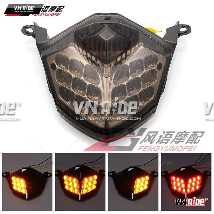 Đèn hậu tích hợp xi nhan Z1000 07-09 / Z750 07-09 / ZX6R 09-12