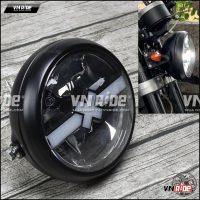 Đầu đèn pha LED độ Cafe race