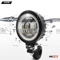 Đèn trợ sáng LED LIGHT kèm viền LED ANGEL cho xe Cruiser (tặng công tắc On-Off)