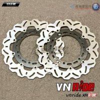 Cặp đĩa phanh trước R6 05-14 mẫu 1 Cặp đĩa phanh trước R6 05-14 mẫu 1