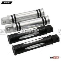 Gác chân CNC mẫu 6 cho IRON 883 / FORTY-EIGHT (48) / Sportster 1200 CUSTOM (trước sau dùng chung)