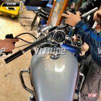 Ghi đông ngang thẳng cho Harley IRON 883 và nhiều dòng Cruiser (25mm) Ghi đông ngang thẳng cho Harley IRON 883 và nhiều dòng Cruiser (25mm)