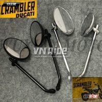 Gương Classic độ Triumph T100 / T120 / T900 ( Kính chiếu hậu )