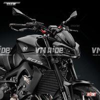 Kính chắn gió MTKRACING MT-09 17-20 mẫu thấp