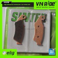 Má phanh (bố thắng) trước xe moto Elig Brake Pads (Sintered EM041)