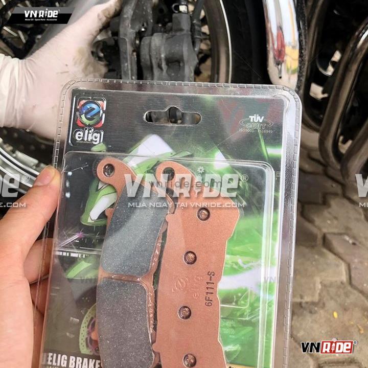 Má phanh (bố thắng) trước xe moto Elig Brake Pads (Sintered EM120) Má phanh (bố thắng) trước xe moto Elig Brake Pads (Sintered EM120)