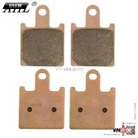 Má phanh trước ZX6R 07-12 (AHL chính hãng) (Má phanh đồng)