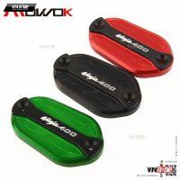Nắp bình dầu phanh trước CNC Mowok Ninja 400 Nắp bình dầu phanh trước CNC Mowok Ninja 400