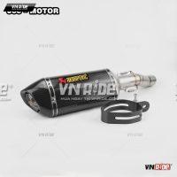 Pô Akrapovic kèm cổ pô độ Slip-on GSX R600 / R750 date 06-08
