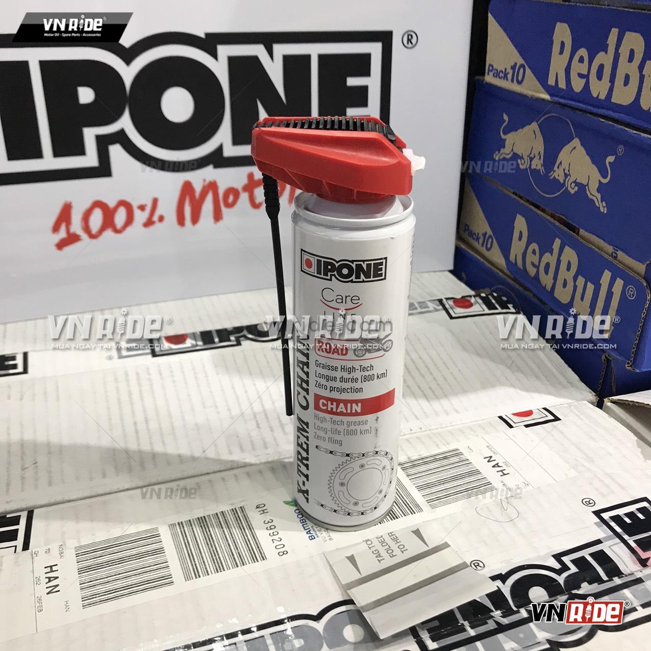 Xịt dưỡng xích (sên) IPONE X-TREM CHAIN ROAD (250ml) Xịt dưỡng xích (sên) IPONE X-TREM CHAIN ROAD (250ml)