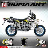 Bộ decal HUMAART chất liệu 3M dày 0,8mm chống va chạm cho DRZ400 SM Bộ decal HUMAART chất liệu 3M dày 0,8mm chống va chạm cho DRZ400 SM