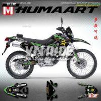 Bộ decal HUMAART chất liệu 3M dày 0,8mm chống va chạm cho KLX 250 date 08-20 Bộ decal HUMAART chất liệu 3M dày 0,8mm chống va chạm cho KLX 250 date 08-20