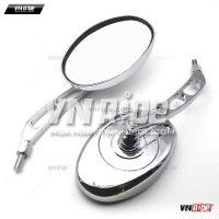 Gương GOCNA crom độ cruiser (chân 10mm)