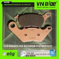 Má phanh (bố thắng) sau xe moto Elig Brake Pads (Sintered EM365)