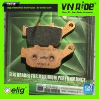 Má phanh (bố thắng) sau xe moto Elig Brake Pads (Sintered EM066-SA3)