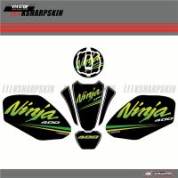 Bộ dán bình xăng full KSHARPSKIN Kawasaki Ninja 400 Bộ dán bình xăng full KSHARPSKIN Kawasaki Ninja 400