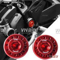 Ốc CNC bắt trục dàn để chân trước Ducati Monster 821 / Hyperstrada 821 / Hypermotard 821