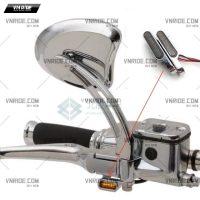 Xi nhan led bắt chân gương Harley Iron IRON 883 / SPORTSTER 1200 CUSTOM / FORTY-EIGHT (48)