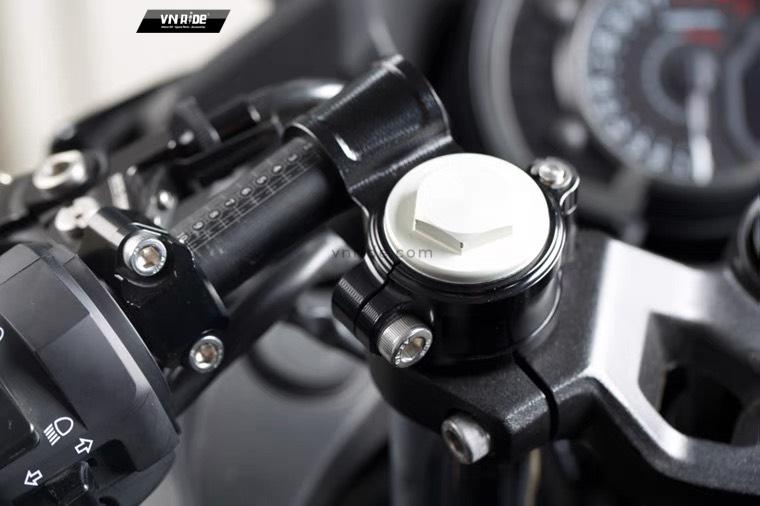 Ghi đông Clip-On CNC độ MOTO-TRON NINJA 300 / 400 / 650 Ghi đông Clip-On CNC độ MOTO-TRON NINJA 300 / 400 / 650