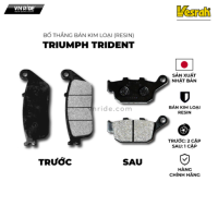 Má phanh (bố thắng) trước – sau Vesrah Resin Trident 660 Má phanh (bố thắng) trước – sau Vesrah Resin Trident 660