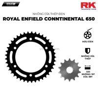 Nhông trước sau (Nhông dĩa) RK Royal Enfield Continental 650