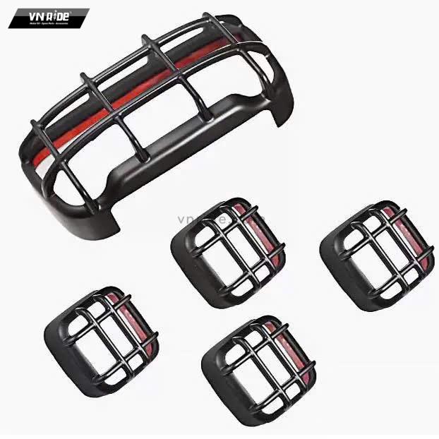 Bộ ốp bảo vệ Đèn pha, Đèn hậu, Xi nhan cho HONDA CT125 Bộ ốp bảo vệ Đèn pha, Đèn hậu, Xi nhan cho HONDA CT125